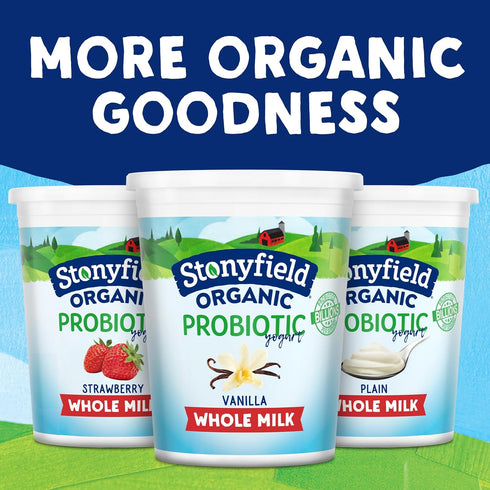 Stonyfield Organic 32 oz , Whole Milk French Vanilla Yogurt