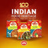 (Pack 6) MTR - Bhindi Masala - Fried Okra in Spiced Gravy - Authentic Indian Ready To Eat Meal - Plant-Based, Delicious