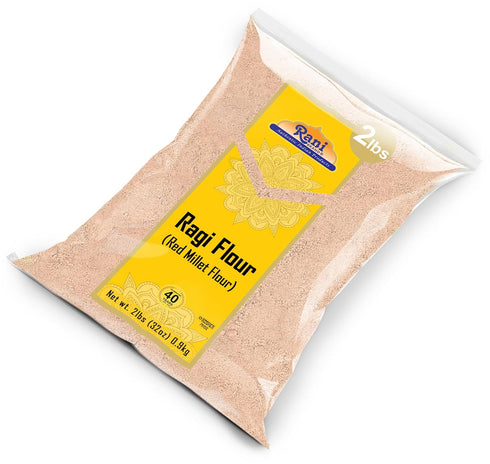 32oz (2lbs) 908g Rani Ragi (Finger Millet) Flour ~ All Natural | Vegan | Gluten Friendly | NON-GMO | Kosher | Indian