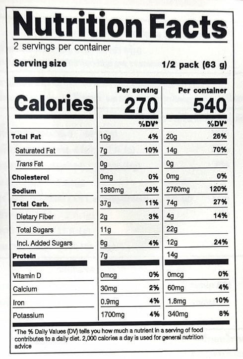 Generic Set 4.45 Oz. 126 (Pack 2) Siam Chili Khao Soi All-in-One Meal Kit / g.
