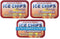 ICE CHIPS Xylitol Candy Tins - 5.28 oz total (Cinnamon, 3 Pack) - Includes BAND as shown