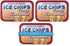 ICE CHIPS Xylitol Candy Tins - 5.28 oz total (Cinnamon, 3 Pack) - Includes BAND as shown