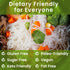 Hethstia Konjac Noodle Soup Cups & Angel Hair Shirataki Pasta Bundle Low Calorie Vegan Konjac Noodles for Instant Meals