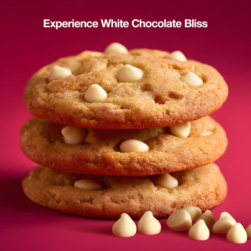 10oz White Chocolate Chips for Baking Premium Dairy Free Baking Chips in a Convenient Flip Top Bottle Perfect