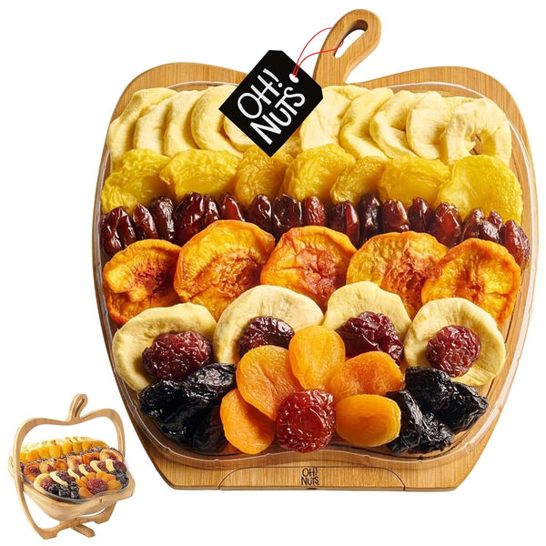 Oh! Nuts Dried Fruit Gift Basket - Gourmet Gift Baskets - Holiday