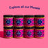 4.5 oz Fadwa Masala Chaat Masala Spice Mix - Jar, Salt & Sugar Free, Non-Spicy Authentic Desi Spices for Pakistani