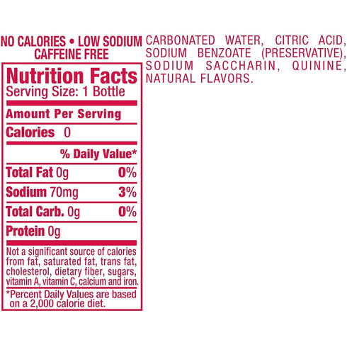 10 6 Count Canada Dry Diet Tonic Water, Fluid Ounce Plastic Bottle