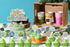 MMBDAMAI 25 Pcs Succulent Plants Cake Decorations Succulent Plants Cake Topper Cupcake Toppers Succulent Birthday Party