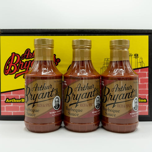 Arthur Bryants BBQ Sauce (Rich & Spicy) BBQ Sauce Natural Spicy Flavor