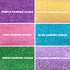 6 Sentovac Cell Pastel Sanding Sugar Sprinkles Edible for Cake Decorating Fancy Sprinkles Cake Topper Cupcake Cookie