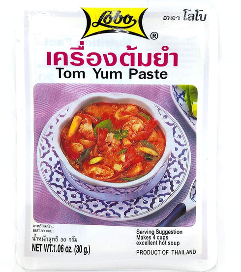 Lobo Tom Yum Paste, 1.06 Oz (Pack of 3)