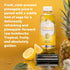 16 oz Immune SYNERGY The Real Kombucha - Golden Pineapple - fl Bottle - Raw Probiotic Drink for Gut Health and Support