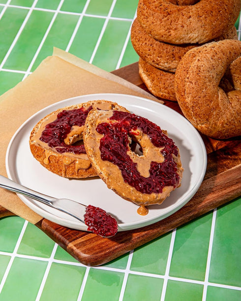 70-80 5-6G Carbs,10G ROYO Classic Bagels, Calories, Net Protein (Cinnamon Raisin)