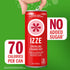 8.4 OZ, 24 IZZE Sparkling Water Juice Beverage Blend, Strawberry, No Sugar Added, FL Cans