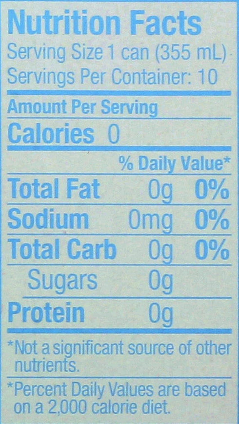 12 Oz (Pack 10) Zevia Caffeine Free Cola Fl