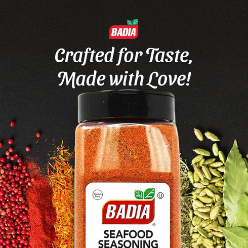 1.5 Badia Blackened Seafood Seasoning Creole Blend Pound Savory Blend, Bold Southern Flavor, No MSG