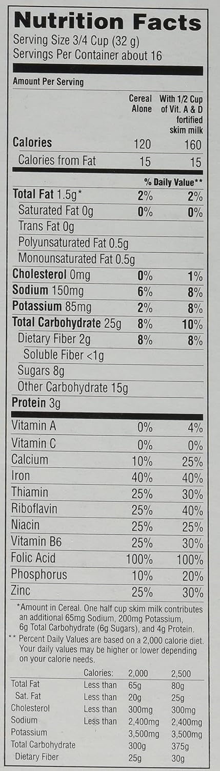 18oz (Pack 4) Quaker, Life Cereal, Cinnamon Multigrain Cereal, Box