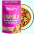 Kiss My Keto Granola Cereal - Strawberry Vanilla Low Carb Granola (2g-Net), Gluten Free, Keto Nut Granola