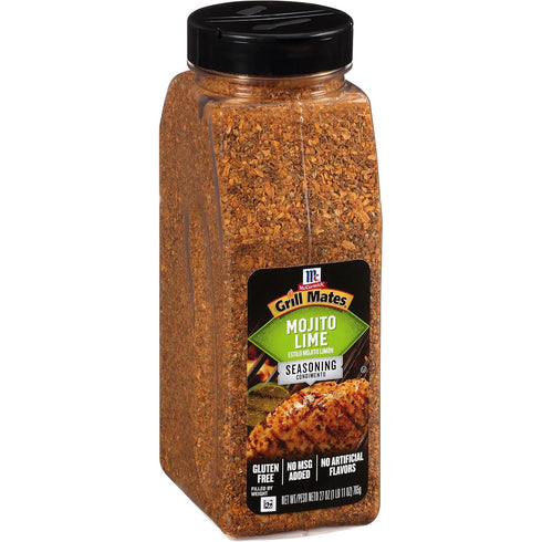 McCormick Grill Mates Mojito Lime Seasoning, 27 oz - Perfect for Shrimp Tacos, Chicken Wings, Lamb Chops
