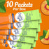 10 Packets, 0.8 oz Crystal Light Drink Mix, for Convenient On-the-Go Flavorful Hydration, Naturally flavored with other