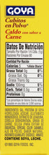 2.8-Ounce (Pack 24) Goya Cub Polvo Carne Beef, Boxes