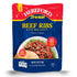 12g 6oz 12) Hereford Beef Ribs with BBQ Sauce | Shelf Stable | Fully Cooked | Ready-to-Eat | Beef Raised with No Added