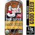 13g 20.5 oz Dave's Killer Bread Good Seed Thin-Sliced, Organic Bread, Whole Grains per Slice, Loaf