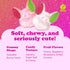 (3 Pack), Gummy 4.9 oz Katjes Sweet Hopps Mothers Day Gifts Soft & Flavorful Foam & Fruity Candy, Bunny Shapes, No
