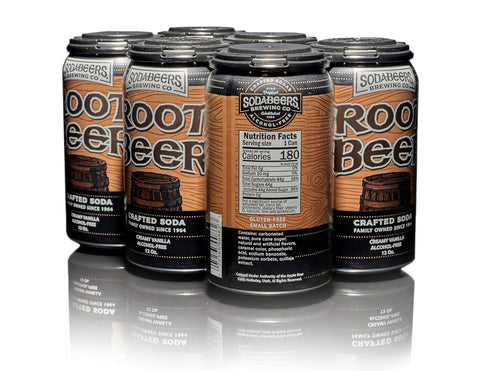 (12 Root Beer | SodaBeers Brewing Co | Alcohol-Free, Gluten-Free Crafted Sodas Made With Natural Flavors and Real