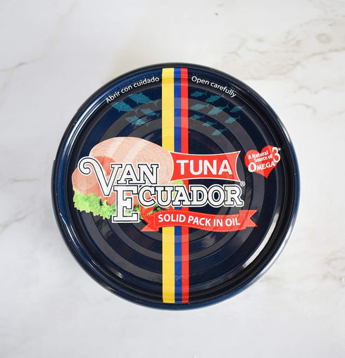 5.3oz (Pack 12) Van Ecuador Premium Tuna Oil
