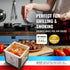 The French Farm 17.64oz Sea Salt BBQ Salt Box Gourmet French Seasoning for Grilling, Smoking, and Cooking All-Natural
