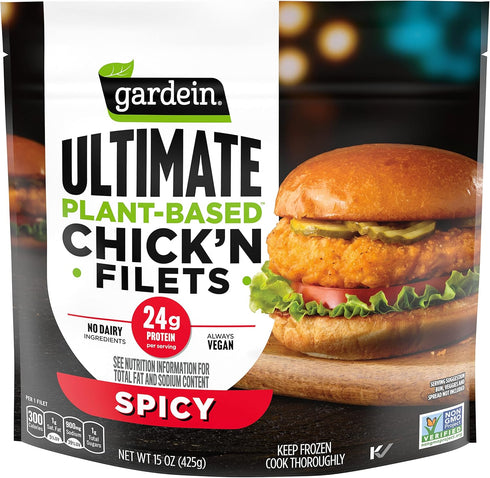 Gardein Ultimate Spicy Chick'n Filet, 15 OZ