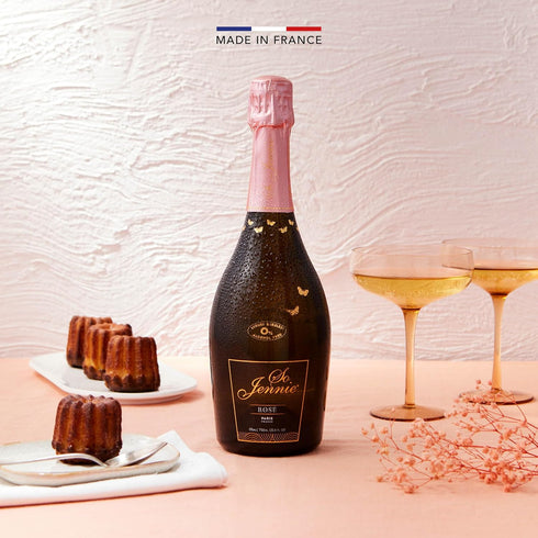 (750ml) So Jennie Paris Premium Luxury Bubbles (Alcohol Free Champagne Alternative)