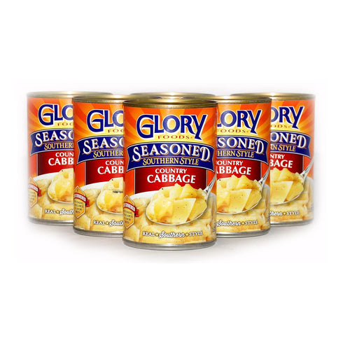 JFS Country 15oz (Pack 6) Glory Seasoned Cabbage, cans