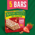 5 6.5 oz Nature Valley Crispy Creamy Wafer Bars, Strawberry, Whole Grain, Bars