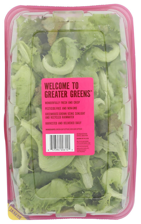 Little Leaf Farms 8 OZ Baby Red and Green Leaf Lettuce