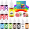 12 Color Gel Food Coloring Liquid Set, KATSPRO Food Grade Tasteless Vibrant