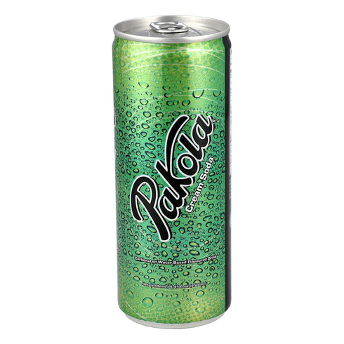 (12-Pack) 8.4 oz Pakola Cream Soda - Classic Creamy Soda - Halal, Original Sweet Cream Flavor - Perfect for Refreshing