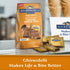5.2 oz (6 GHIRARDELLI Milk Chocolate Caramel Waffle Cone Squares, Bags)