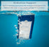 30% 16 oz SALTCRAFT Baja Sea Salt Fine Grain, Kosher Certified, Lower Sodium, Unrefined Mineral Salt Bag