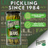 16oz, 2 Pack, 40 Foster's Pickled Green Beans in a Jar, Original, Traditional Pickled Vegetables Recipe for over years