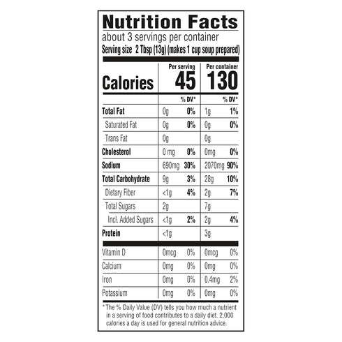 1.4 oz Knorr Soup Mix and Recipe Mix French Onion For Soups, Sauces and Simple Meals No Artificial Flavors