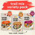 Pack, 6 Pack Snak Club Trail Mix Variety Protein Snacks, Includes Energizer Trail Mix, Sweet and Salty, and Peanut