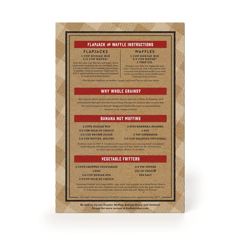 24 Kodiak Cakes All Natural Frontier Pancake, Flapjack and Waffle Mix, Butter Milk and Honey, Ounce