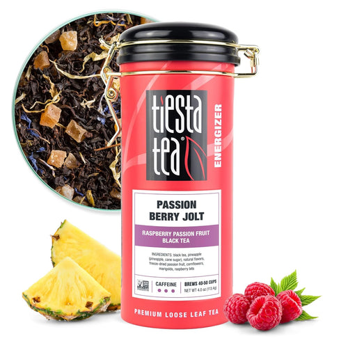 Tiesta Tea - Passion Berry Jolt, Loose Leaf, Raspberry Passion Fruit Black