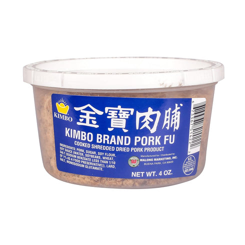 KIMBO 4 oz , Pork Fu (Cooked Dried Pork)