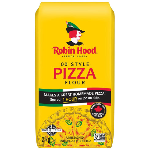 Robin Hood 00 Style Pizza Flour, 2kg/2.2 lb