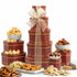 Broadway Basketeers Sympathy Gift Tower for Corporate, Office & Clients - Premium