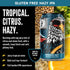 12oz Go Brewing Freedom Hazy IPA Non-Alcoholic Craft Beer, - Low-Calorie & Gluten-Free Hazy Craft Brew with Juicy