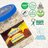 21.16 oz (1.3Lb) 0.5g 143 Crispa Premium Quality Tri-Color Israeli Couscous - | Natural Product of Israel | No